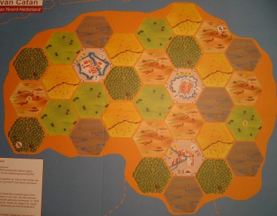 De drie Handelsteden van Catan